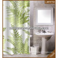 green leaves design for shower curtain 180*200CM